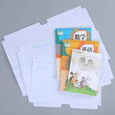 Transparent Paper Sticker Book Cover Set of 30 Pcs, 3 Sizes Book Cover